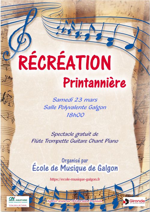 2024 Recreation Printaniere