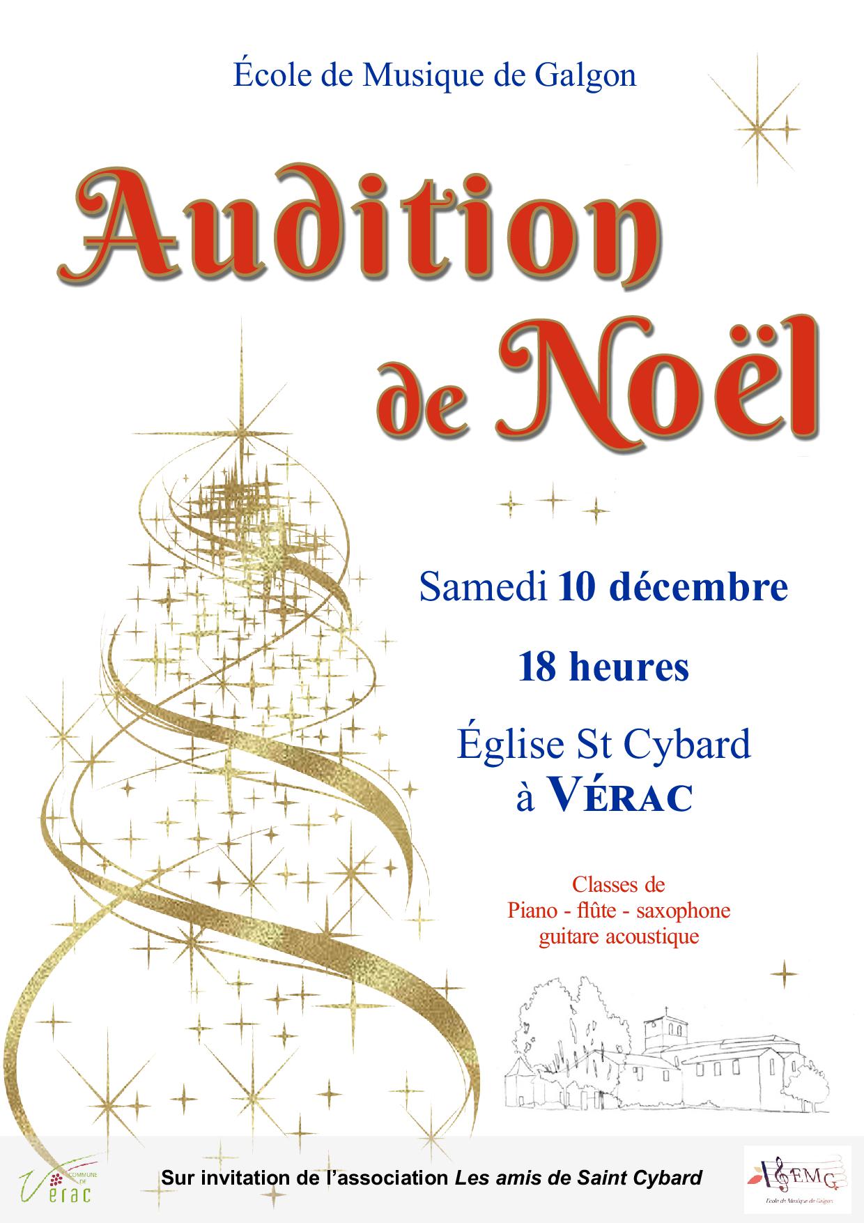 Audition de Noel